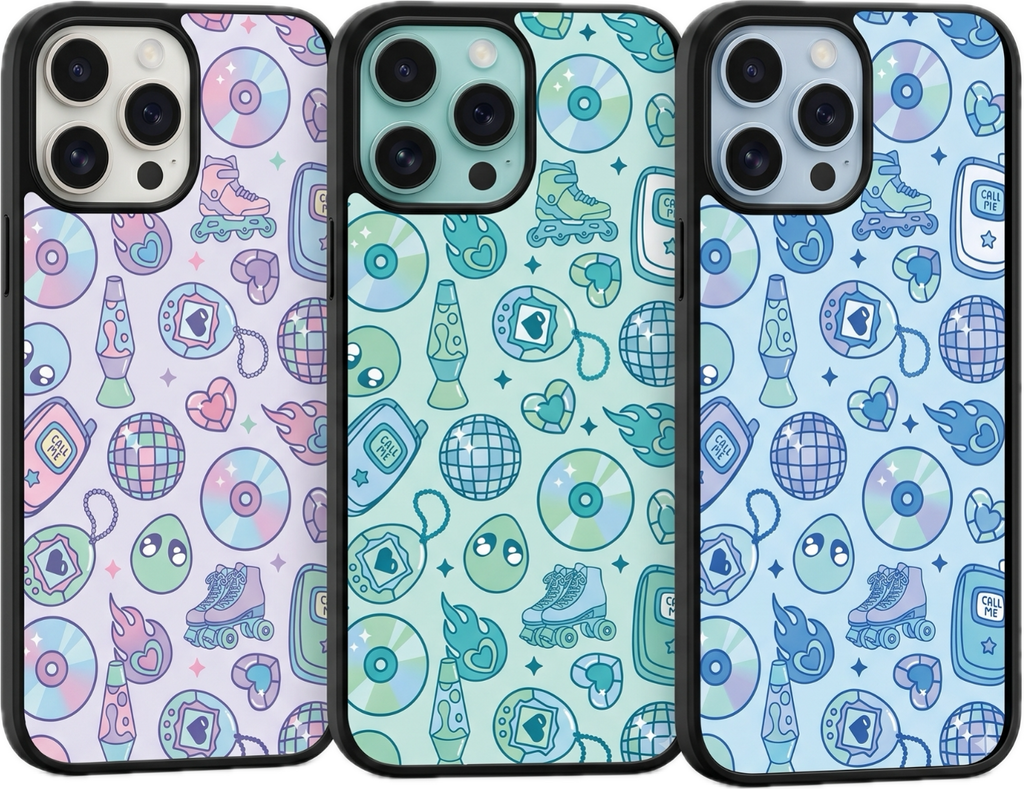 Groovy Y2k Alien Phone Cases- Mag Safe