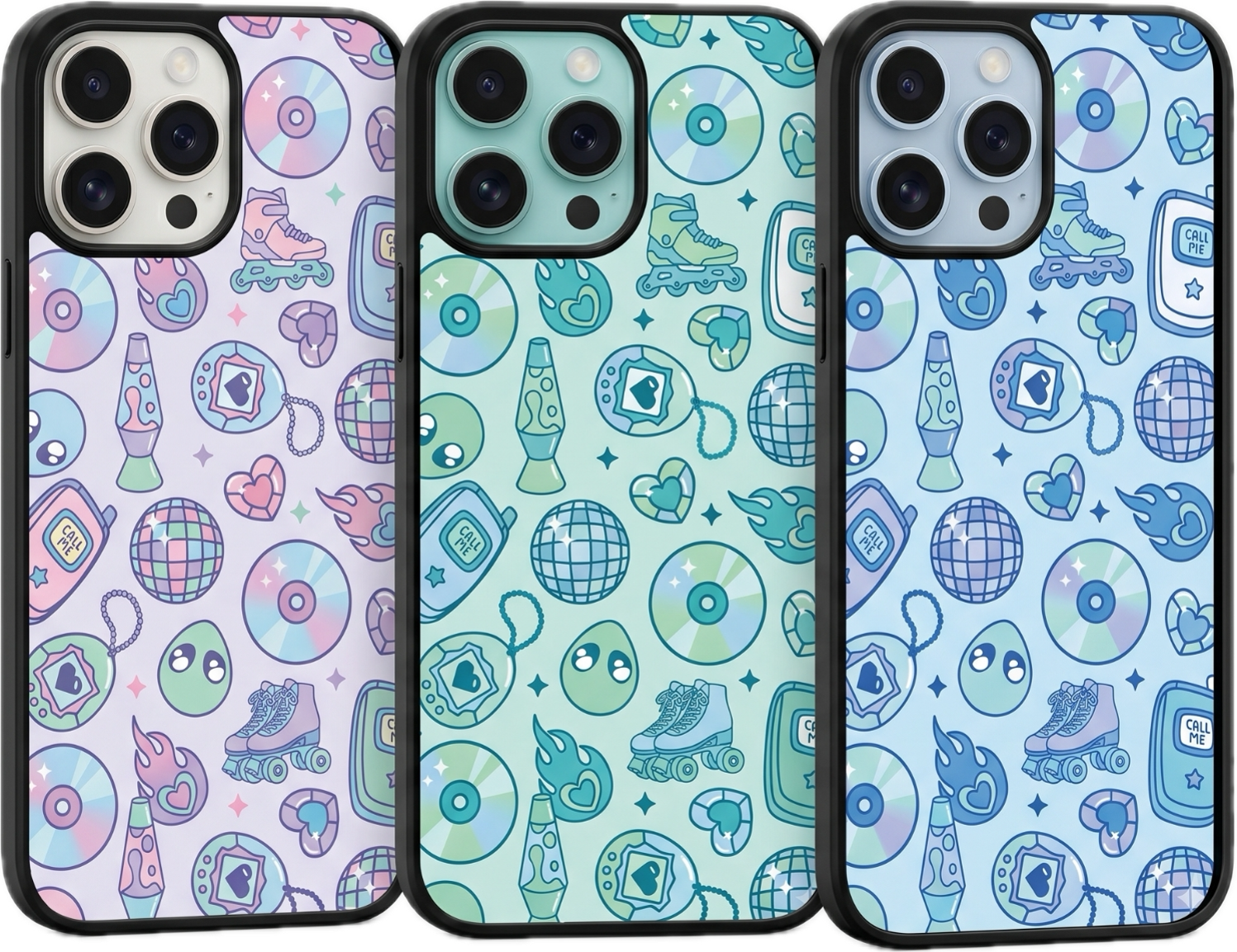 Groovy Y2k Alien Phone Cases- Mag Safe