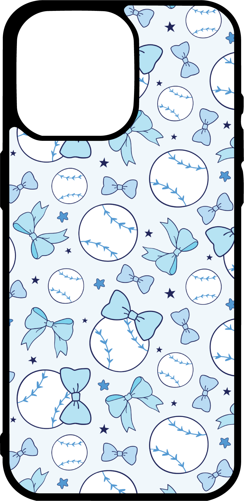 Coquette Baseball Phone Cases