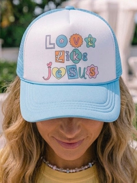 Love Like Jesus Trucker Hat