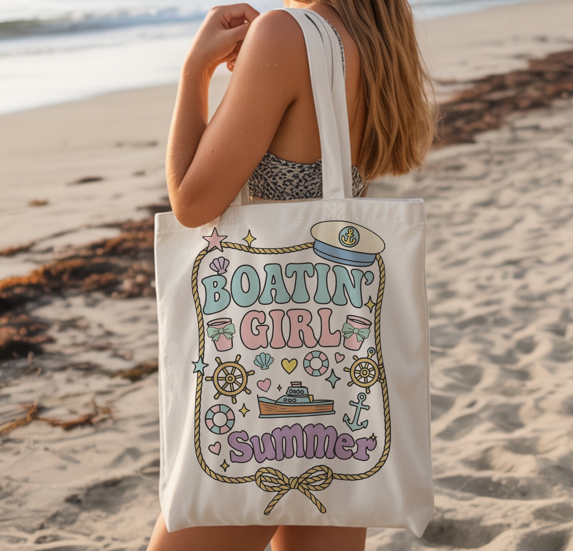 Nauti Tote Bags