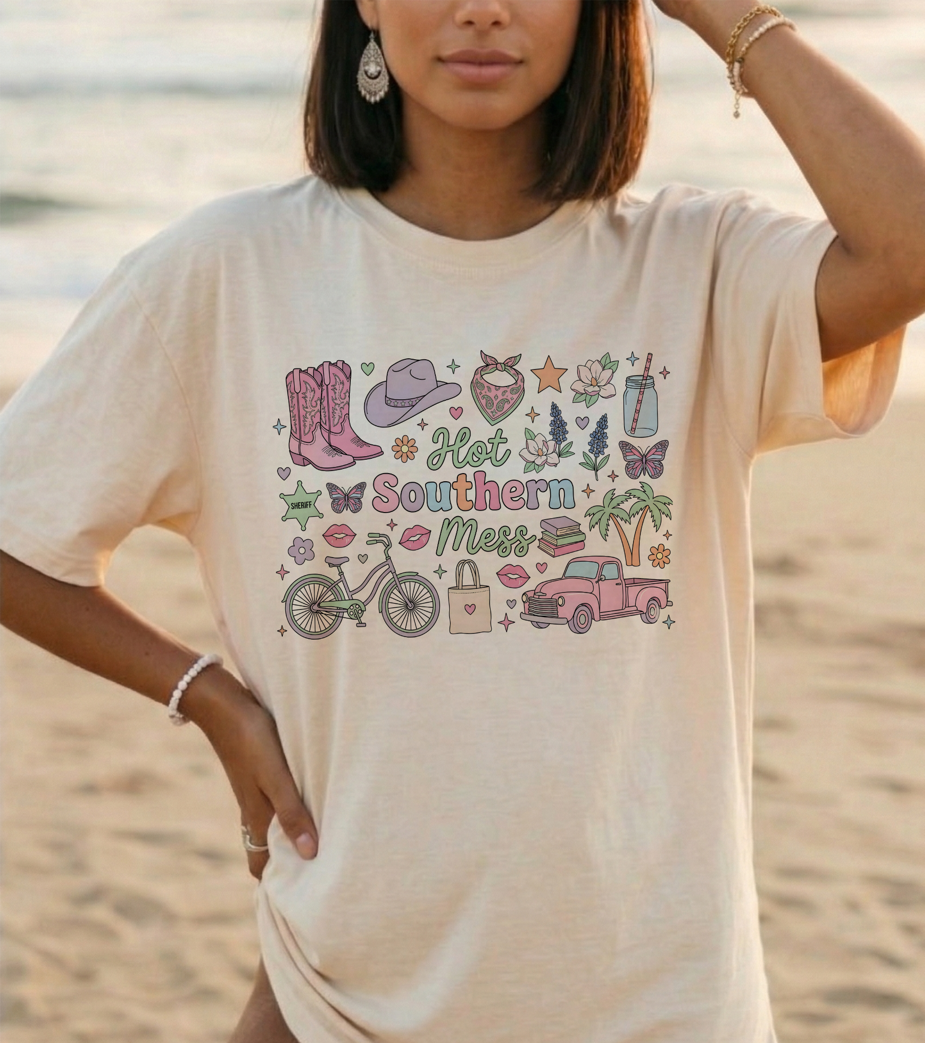 Hot Southern Mess Graphic Shirt