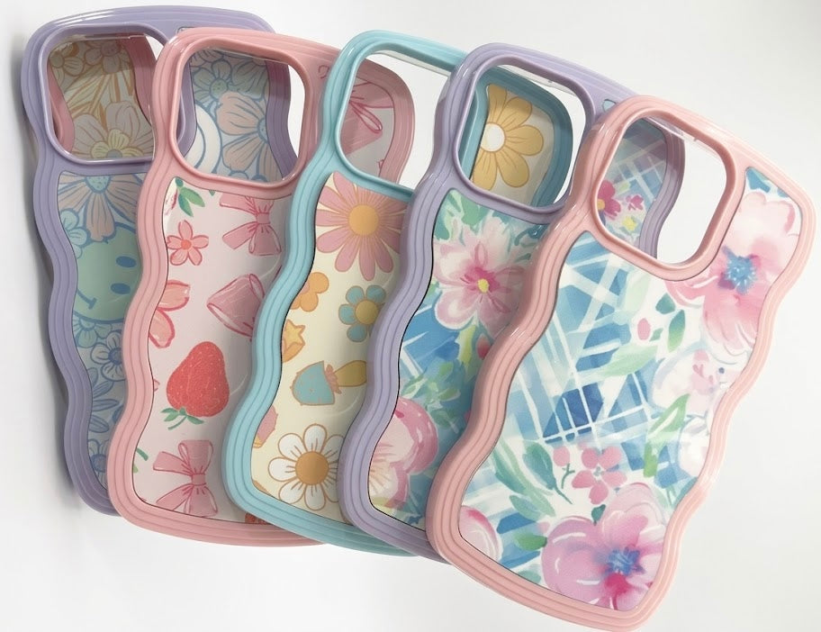 Pastel Wavy iPhone Case