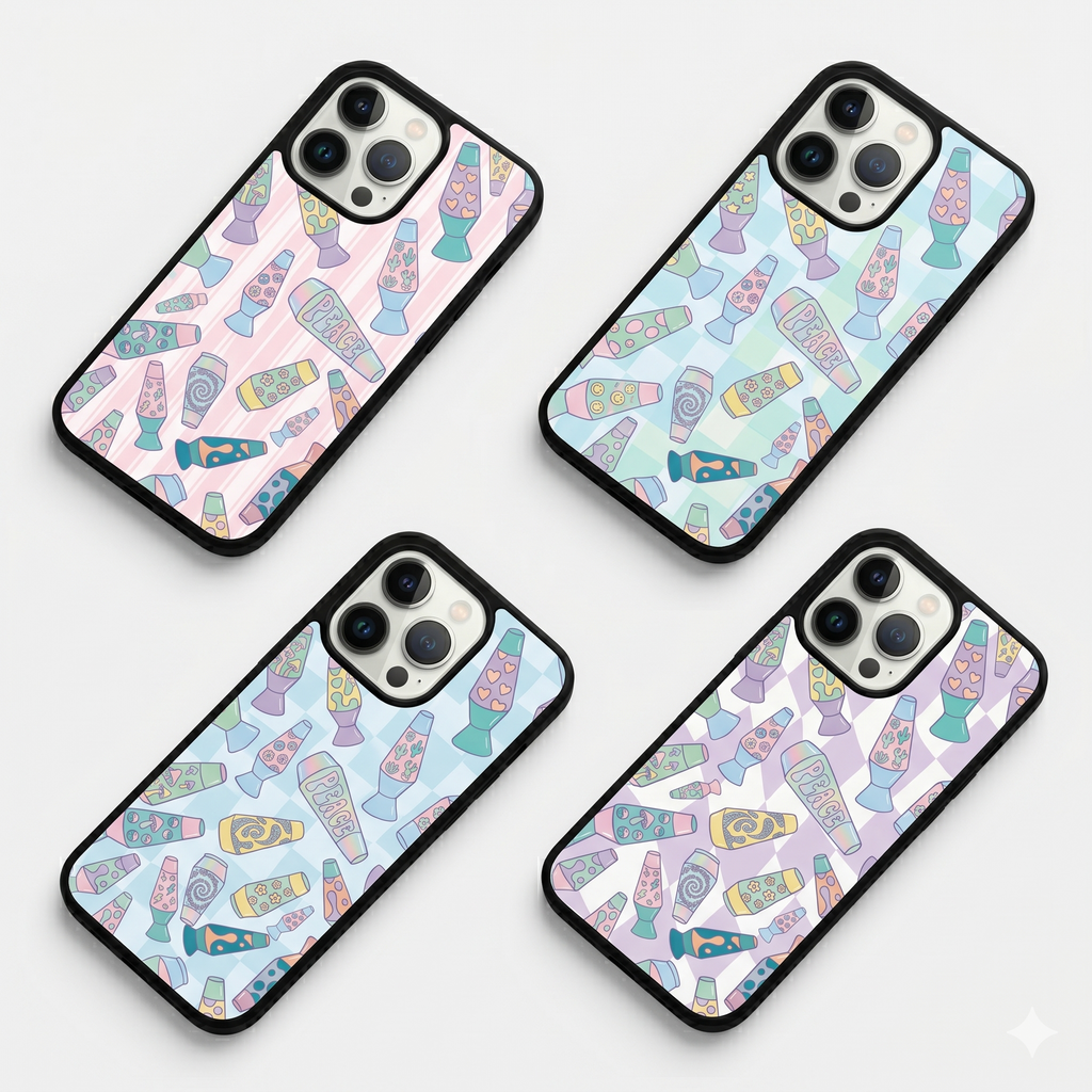 Y2k Lava Lamp Phone Cases- Mag Safe
