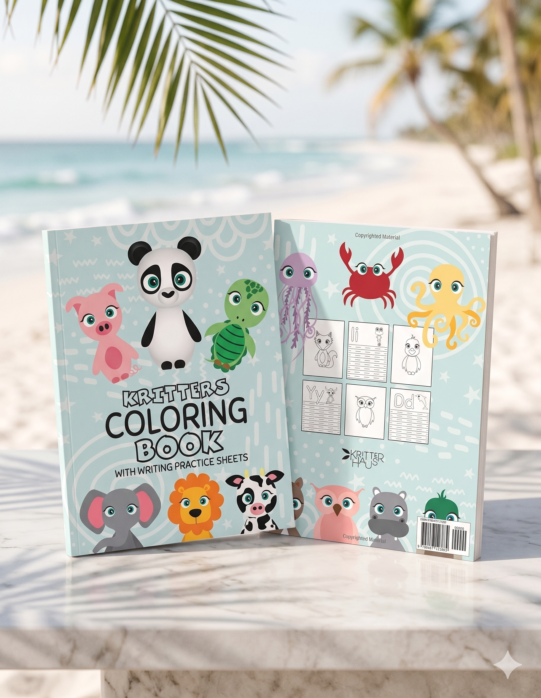 Kritter Haus Coloring and Writing Workbook