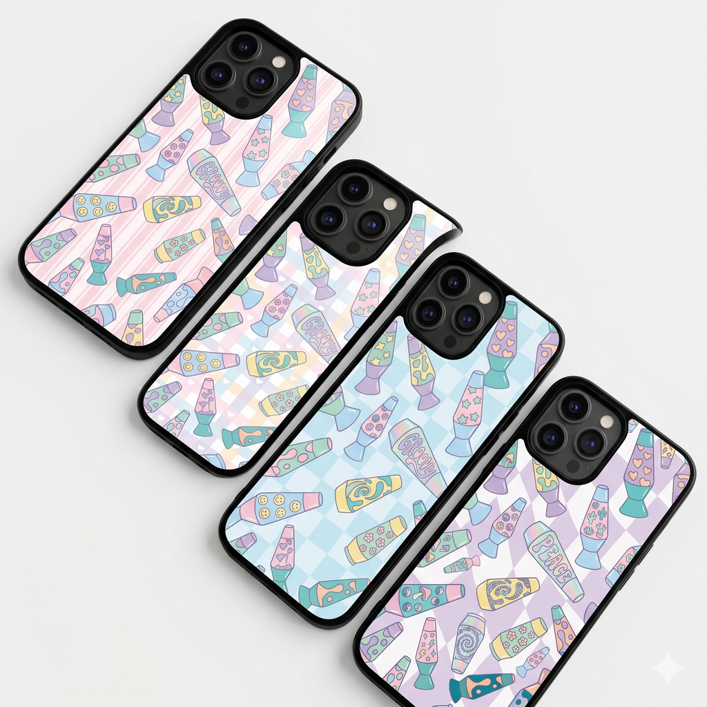 Y2k Lava Lamp Phone Cases- Mag Safe