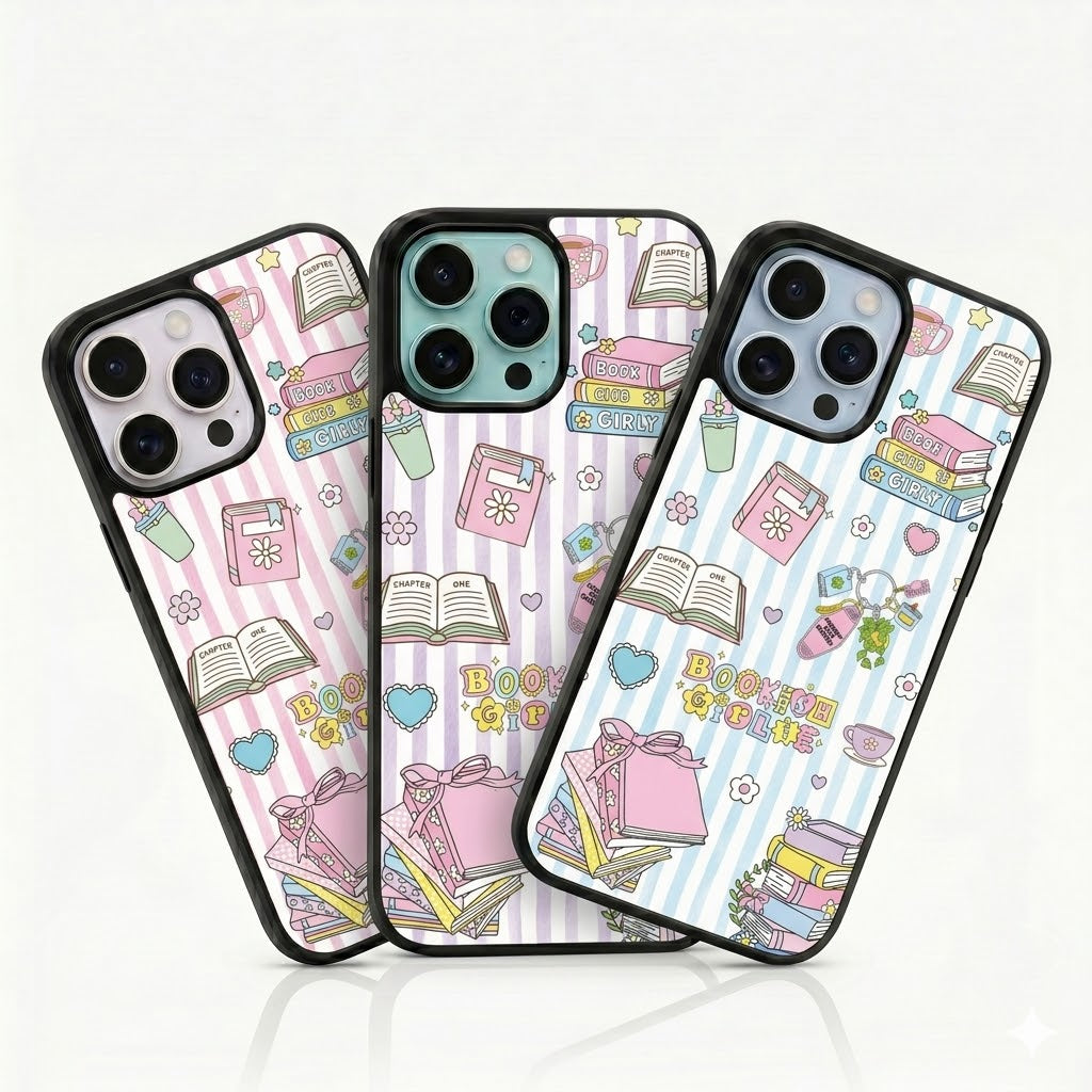 Bookish Girly Phone Cases- Mag Safe