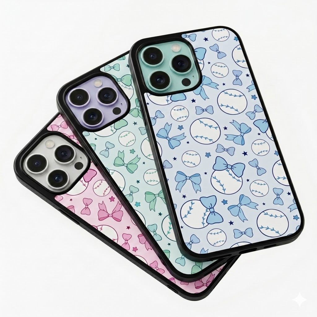 Coquette Baseball Phone Cases
