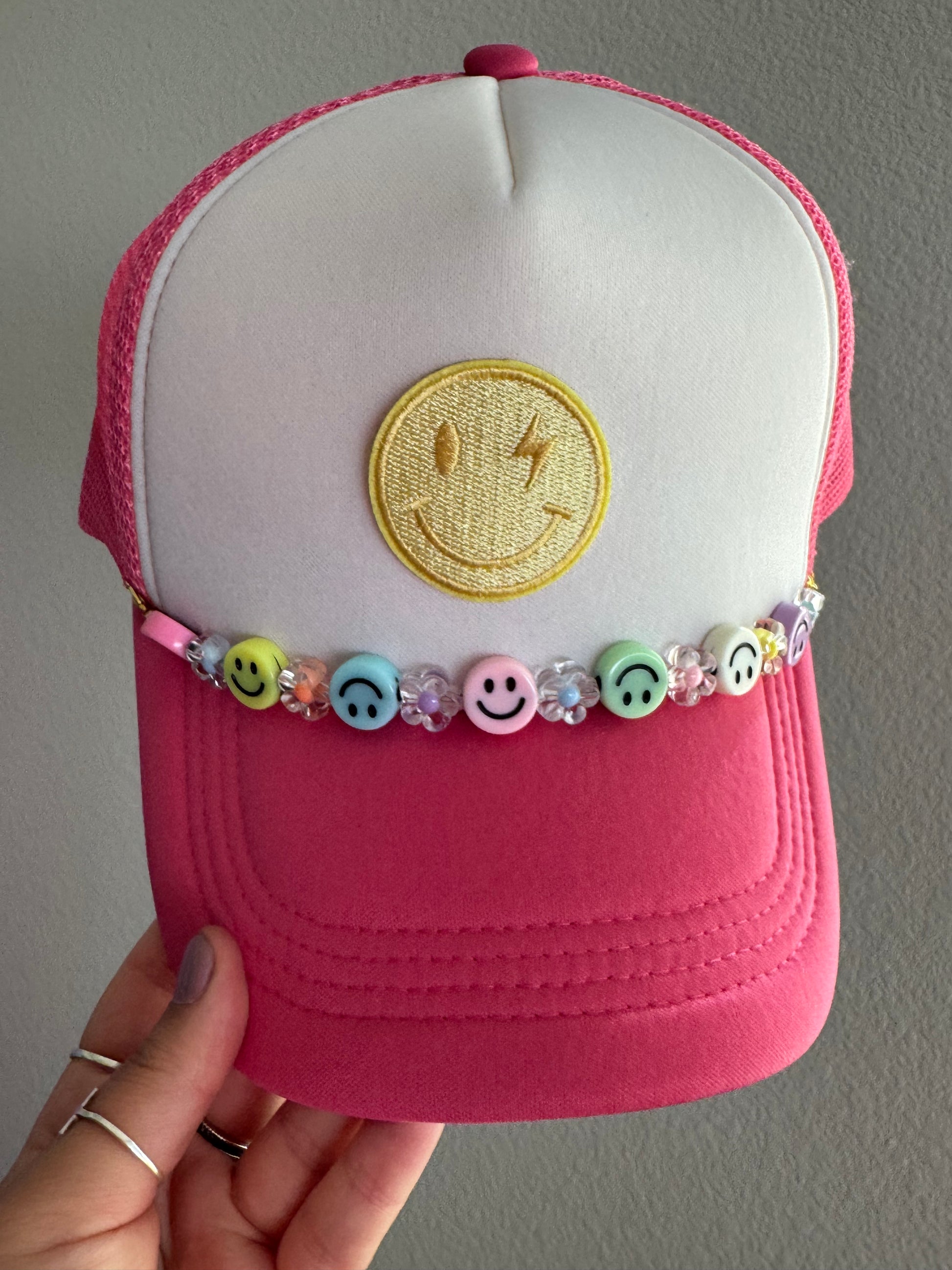 Smiley Trucker Hat