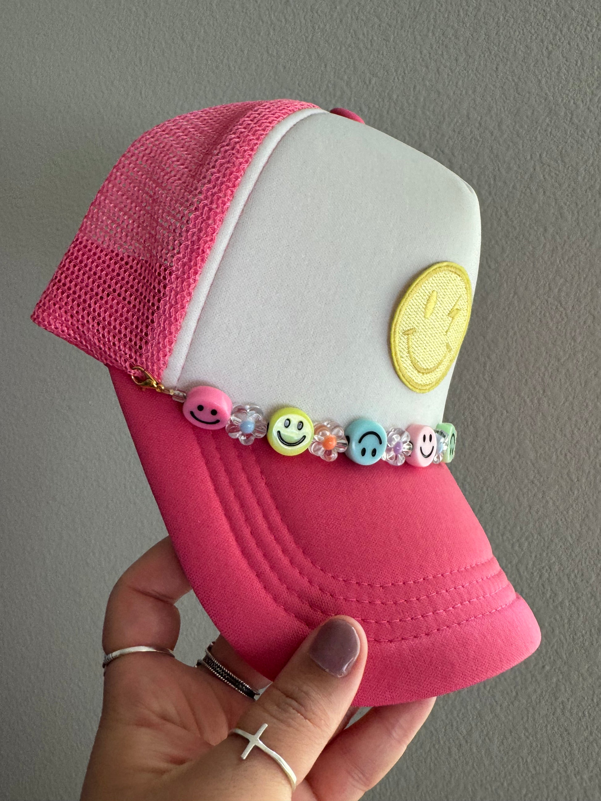 Smiley Trucker Hat