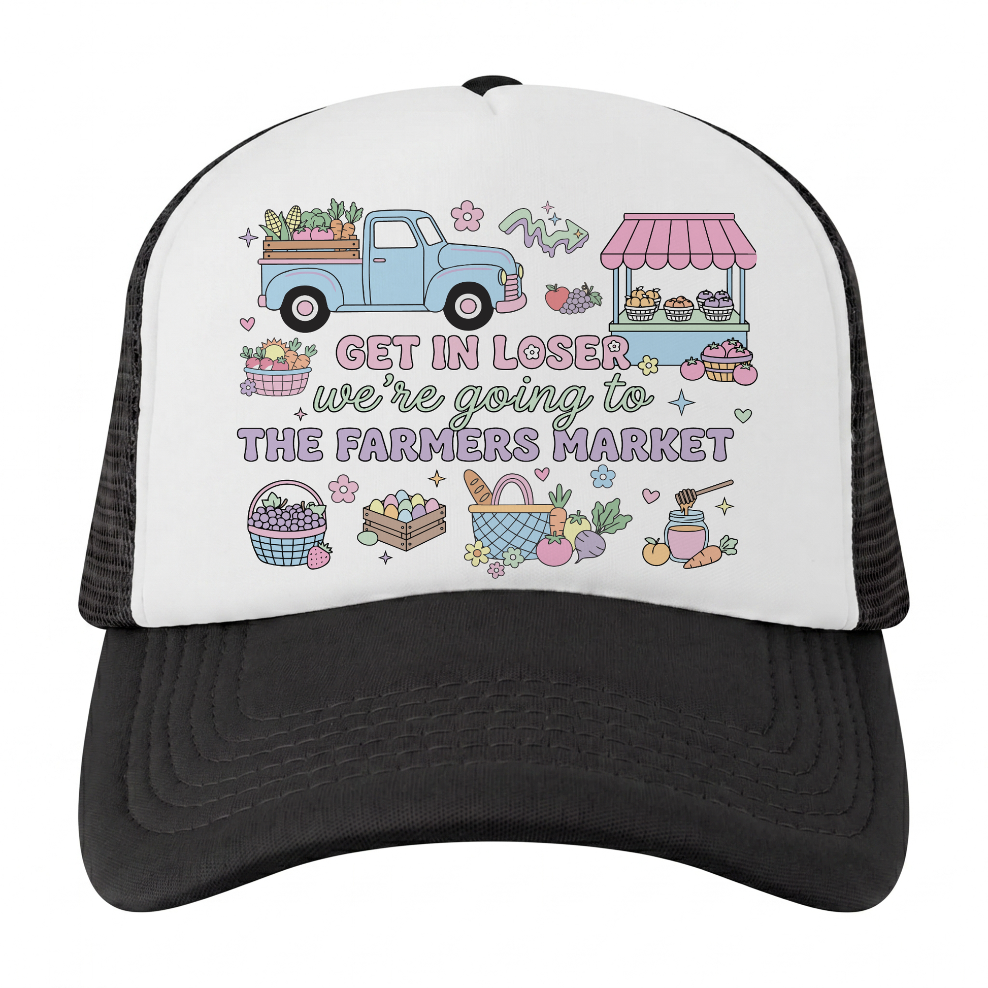 Going to Farmers Market Trucker Hat