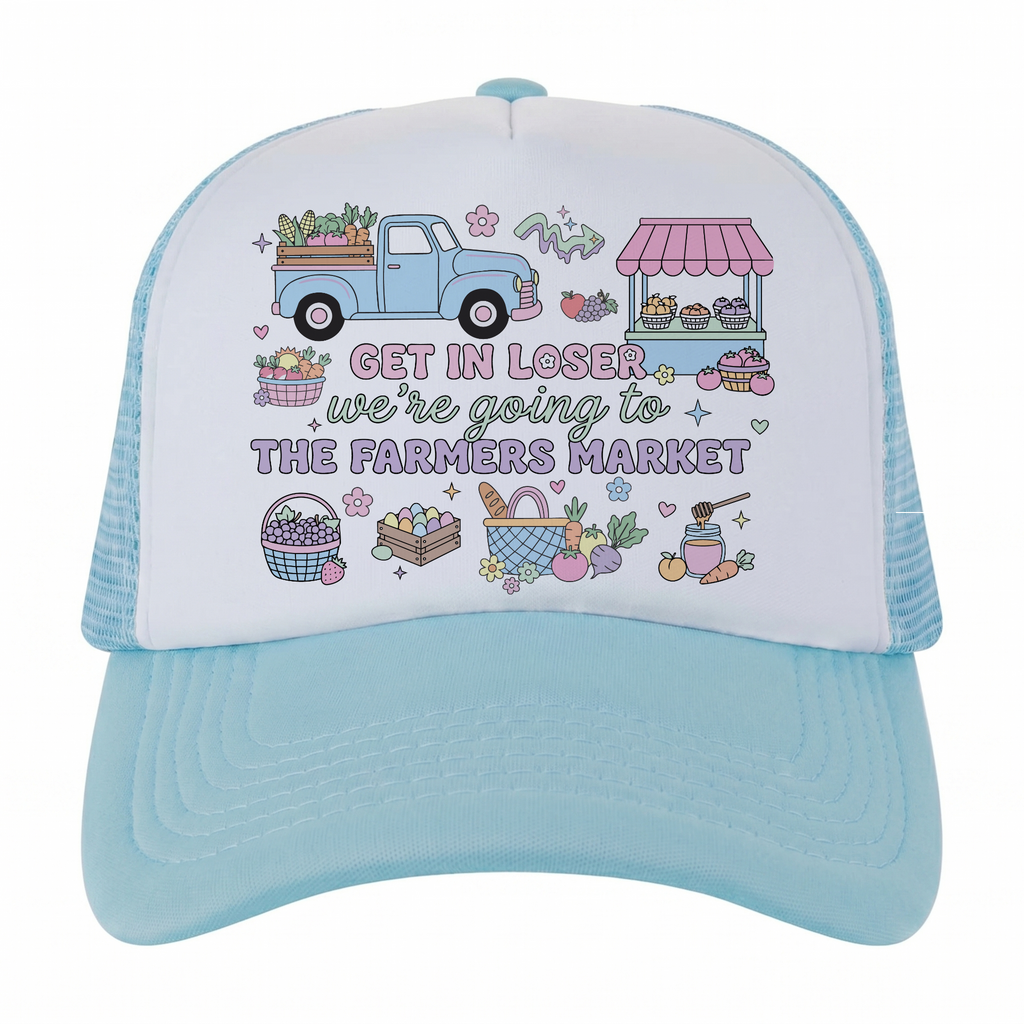 Going to Farmers Market Trucker Hat