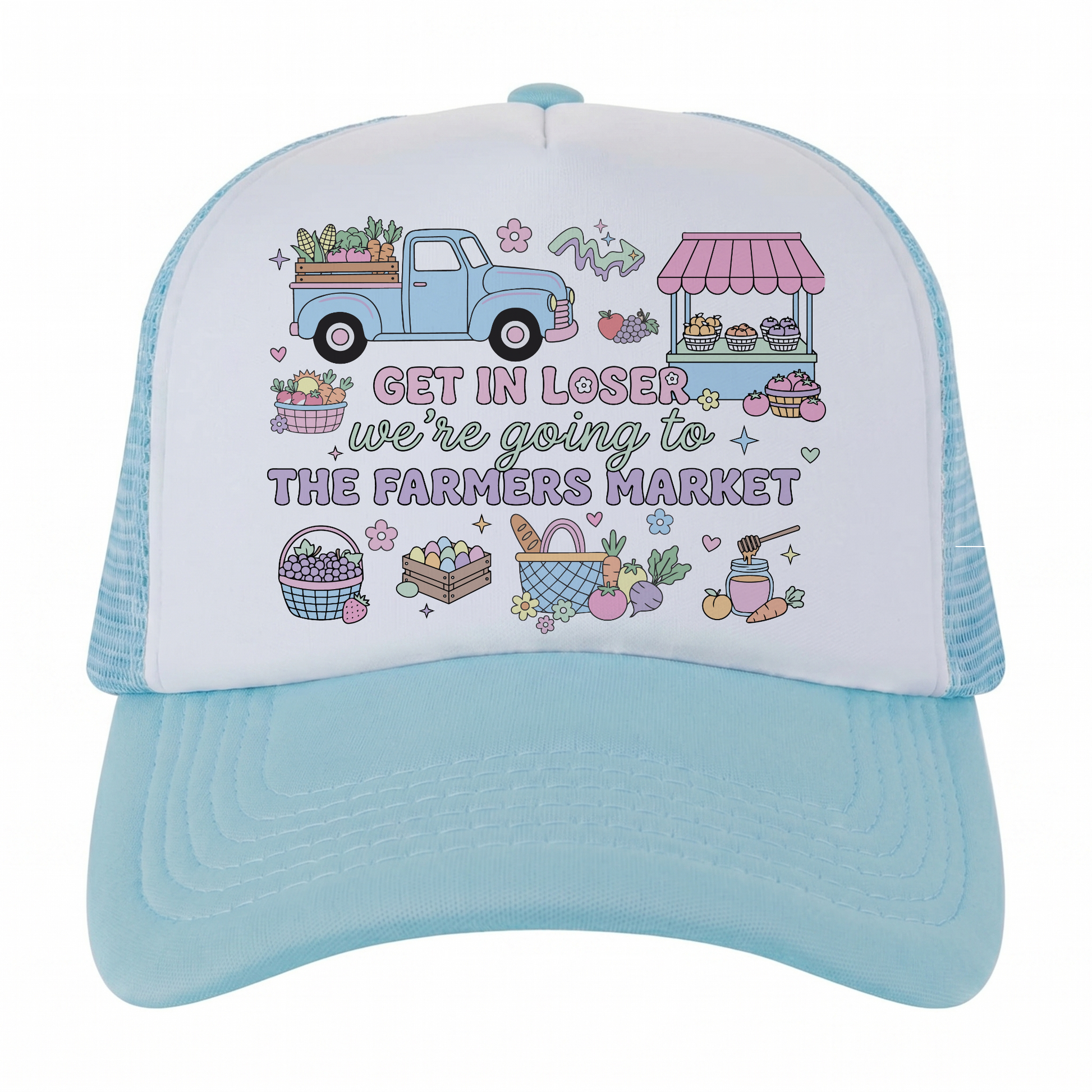 Going to Farmers Market Trucker Hat