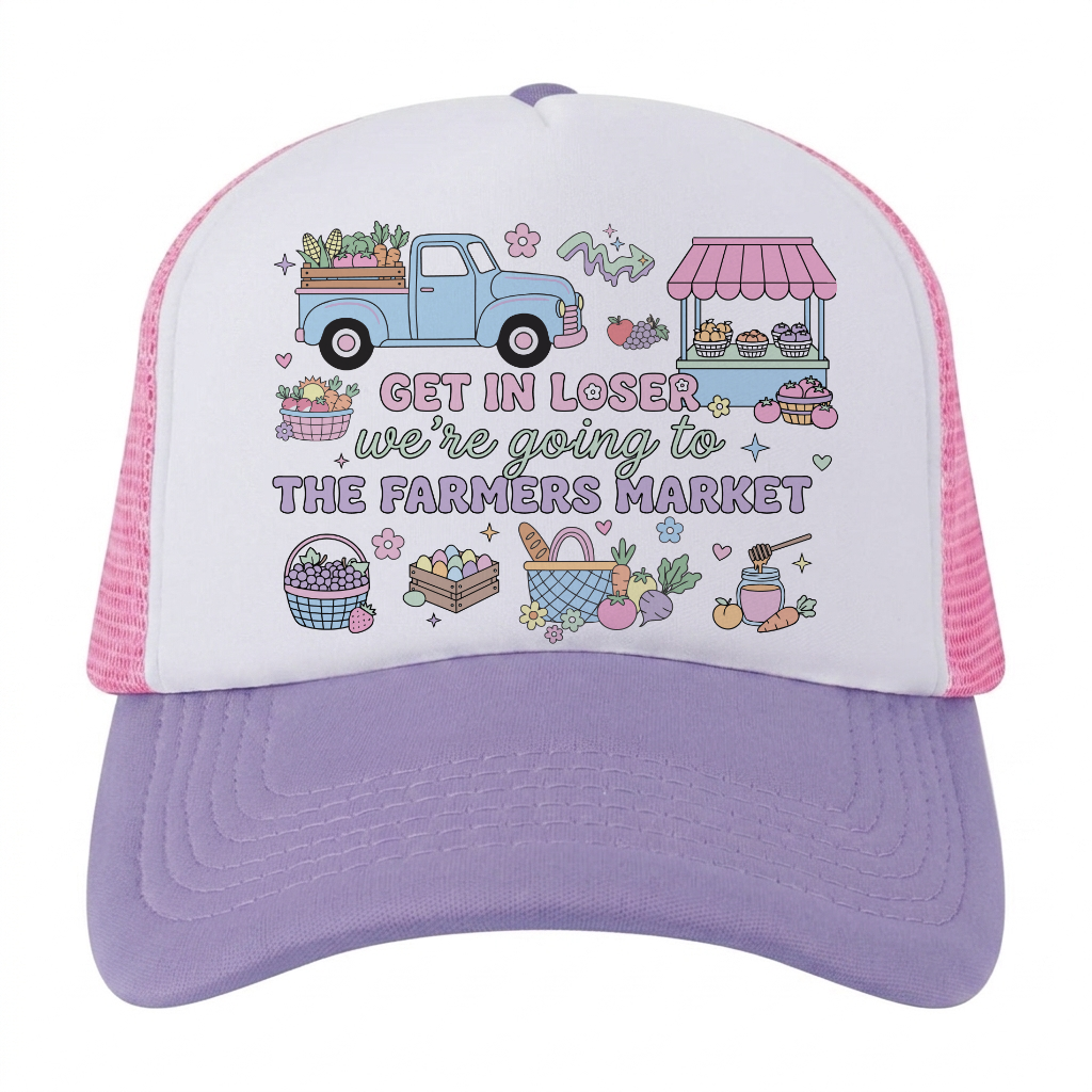 Going to Farmers Market Trucker Hat