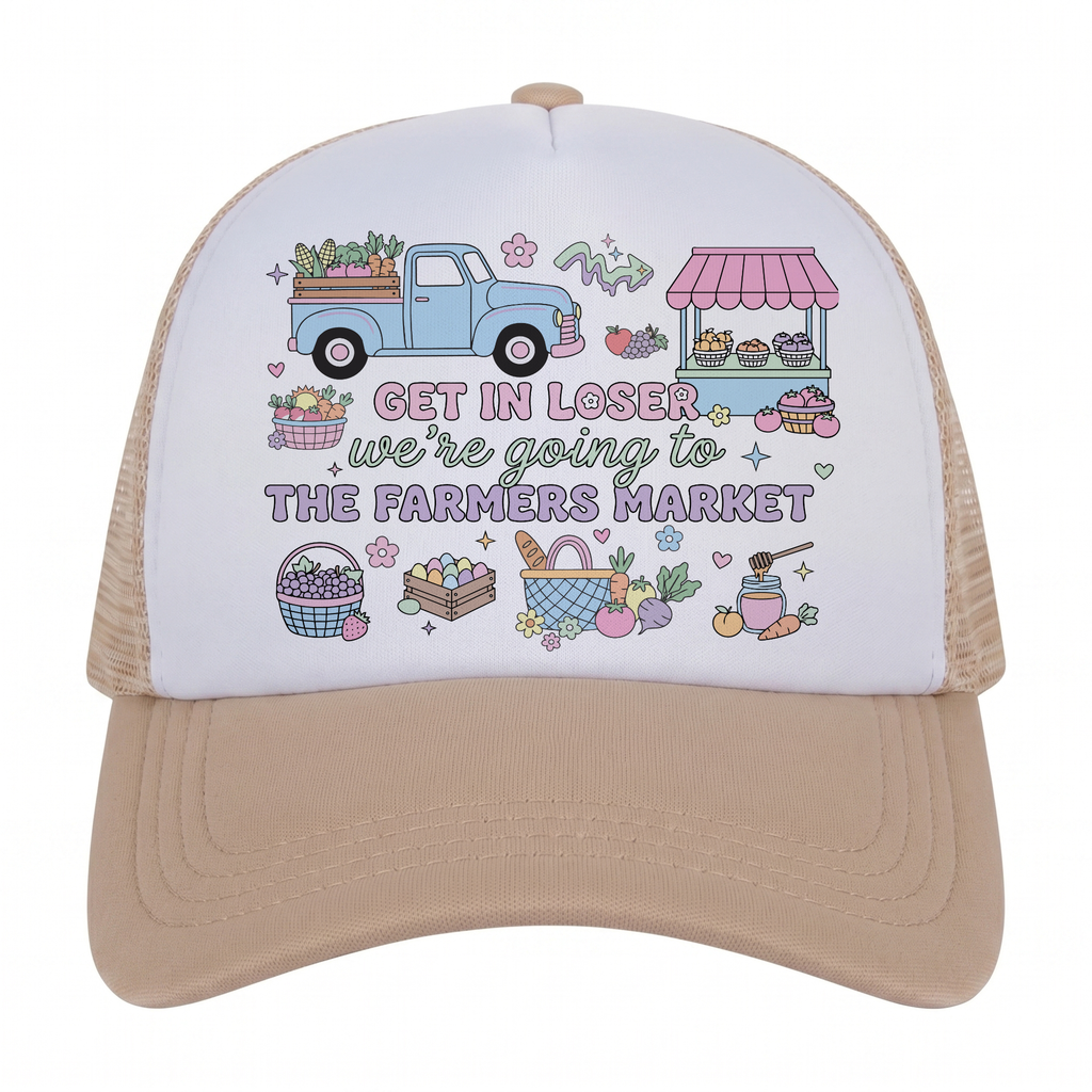 Going to Farmers Market Trucker Hat