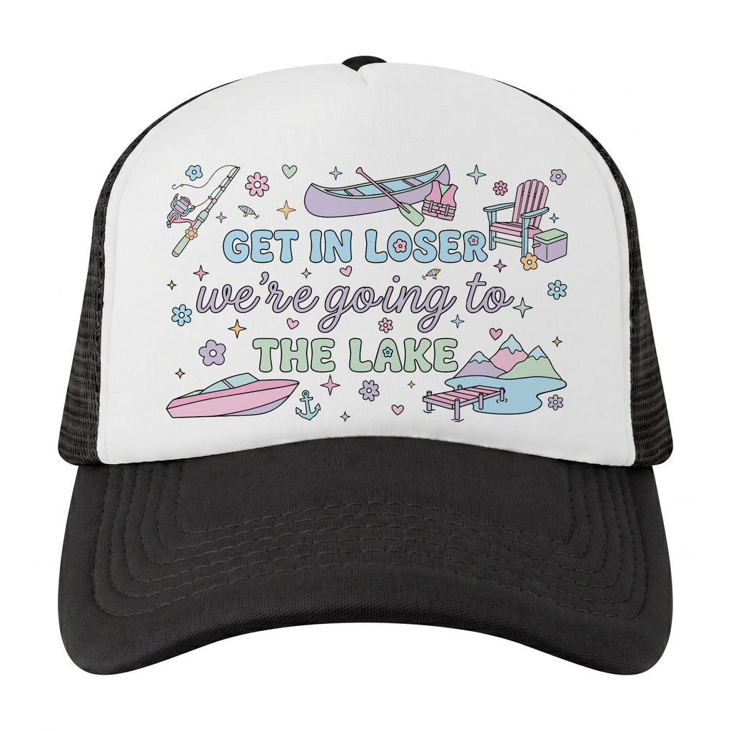 Going To The Lake Trucker Hat