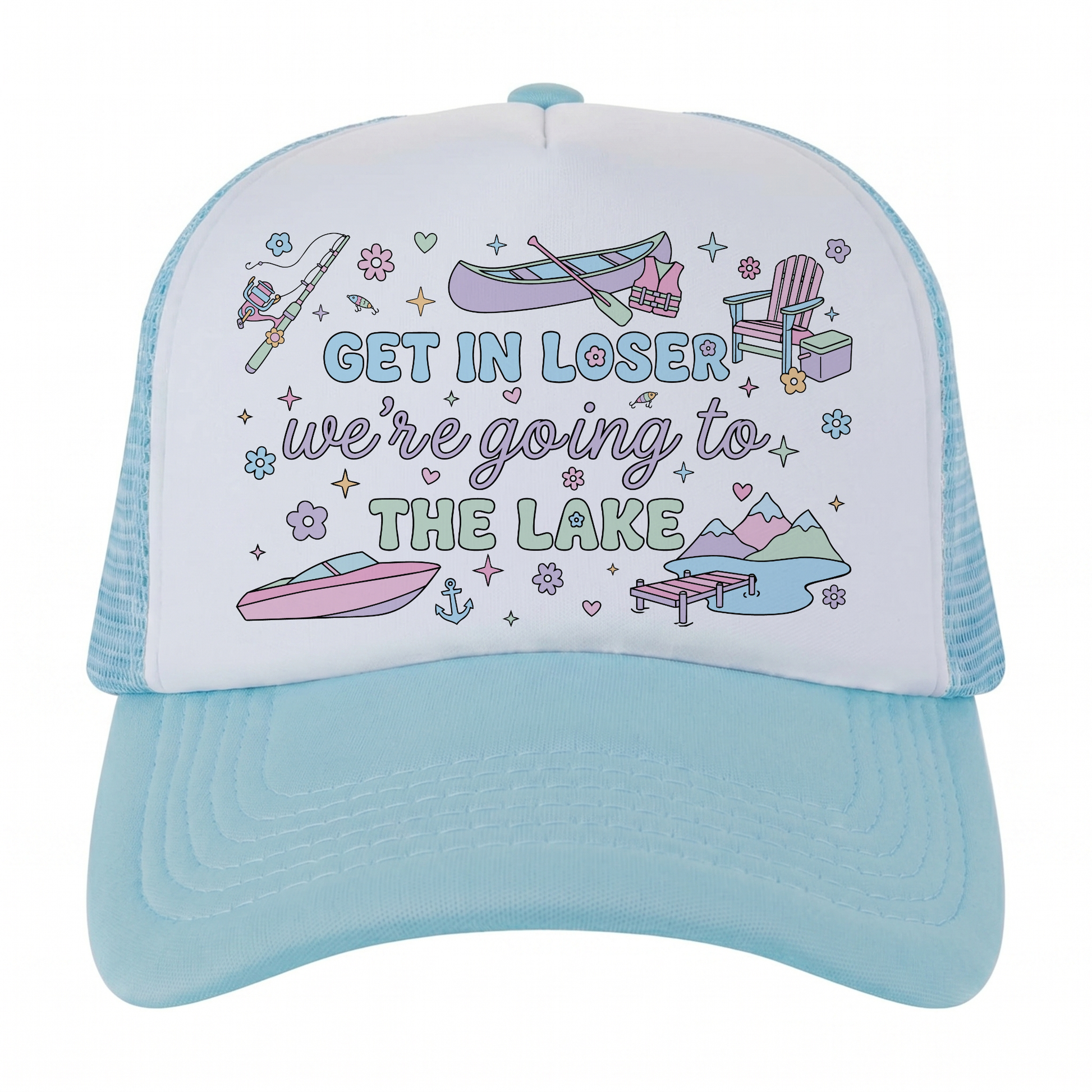 Going To The Lake Trucker Hat