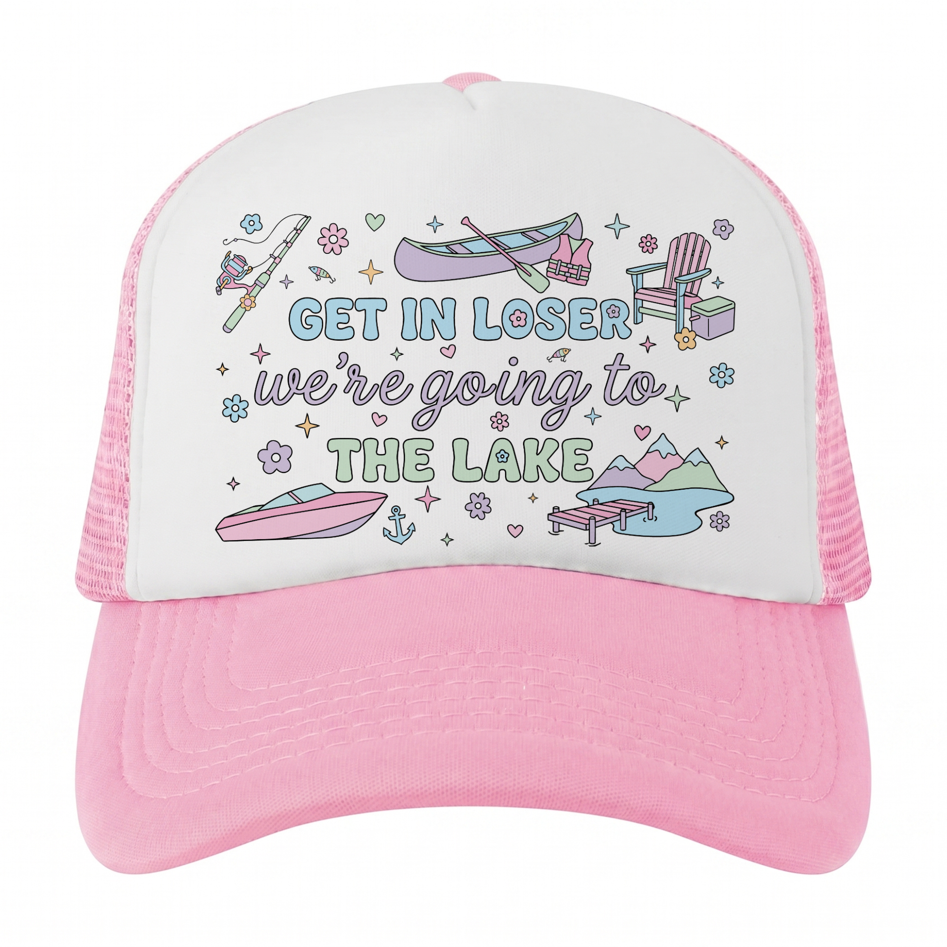 Going To The Lake Trucker Hat