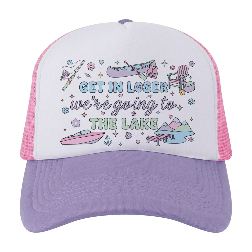Going To The Lake Trucker Hat