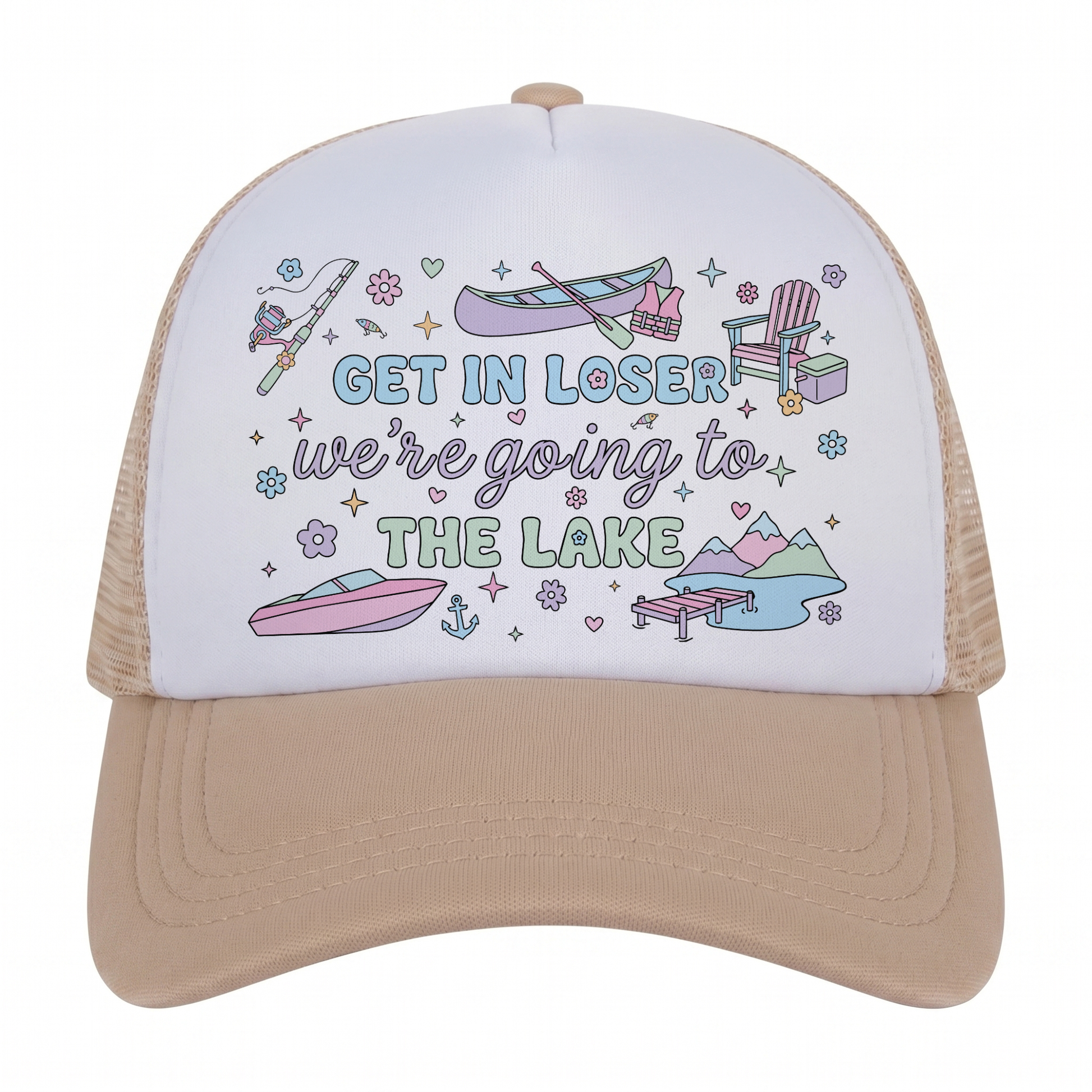 Going To The Lake Trucker Hat