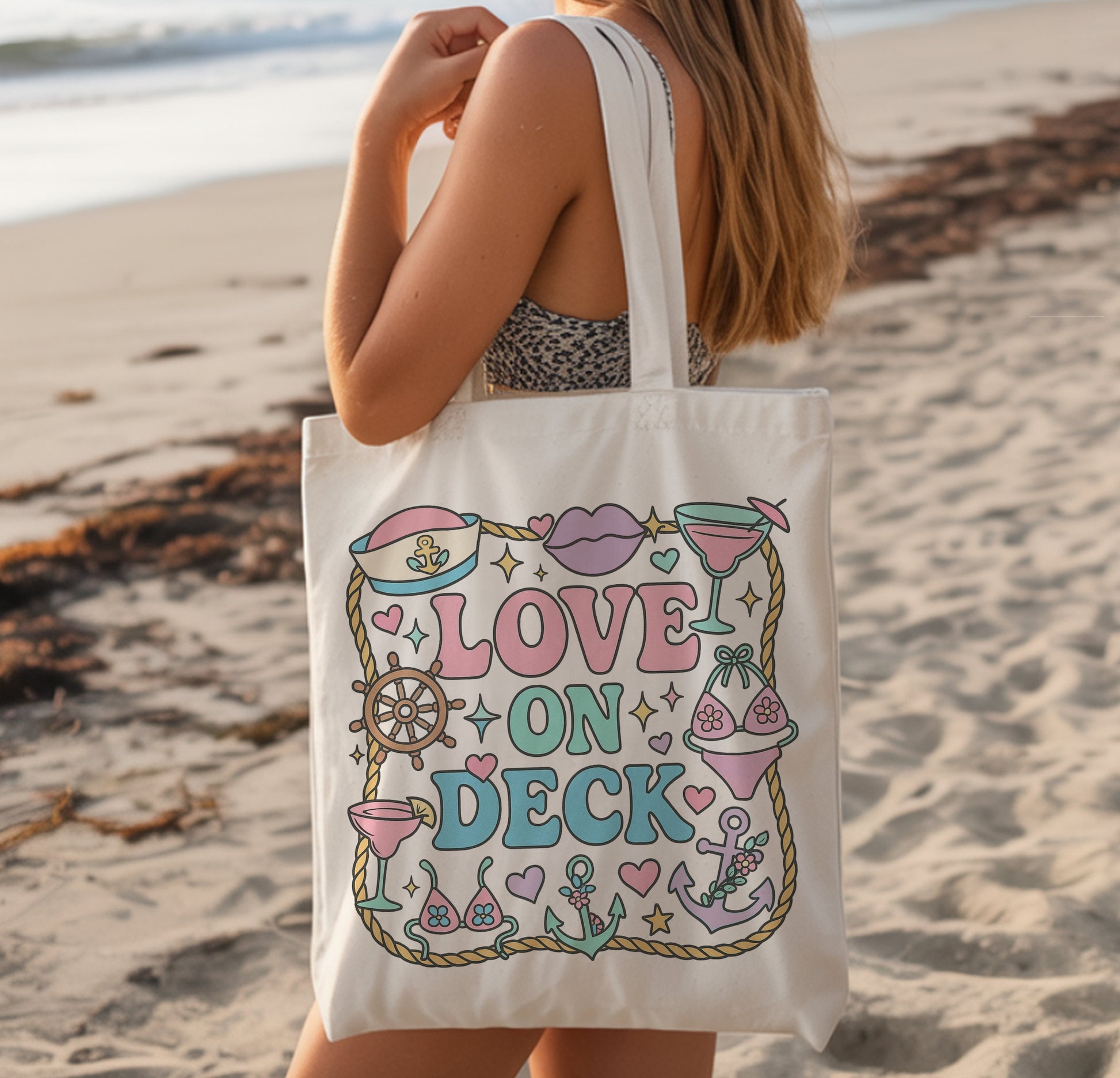 Nauti Tote Bags