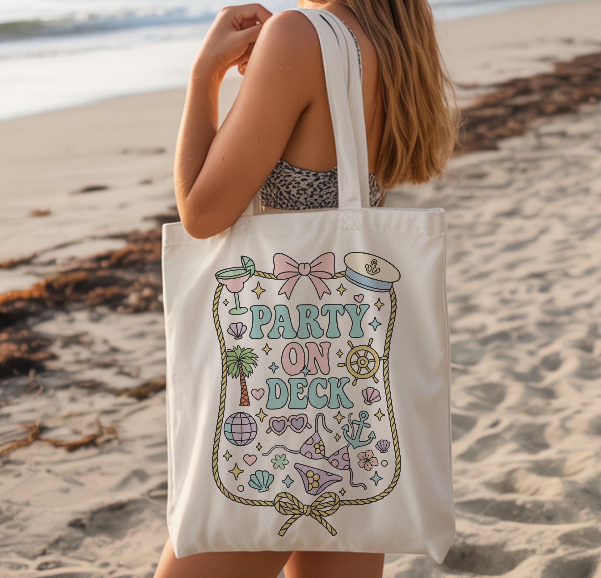 Nauti Tote Bags