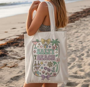 Salty Beach Nauti Tote