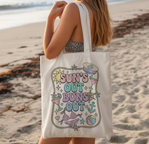 Suns Out Buns Out Nauti Tote
