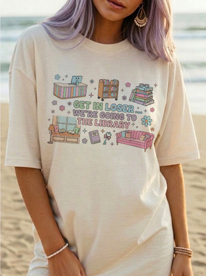 Going to the Bookstore Graphic Shirt